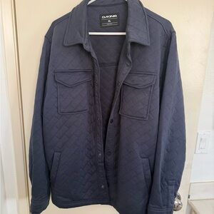 Dakine Men's Quilted Shirt Jacket - Navy Blue